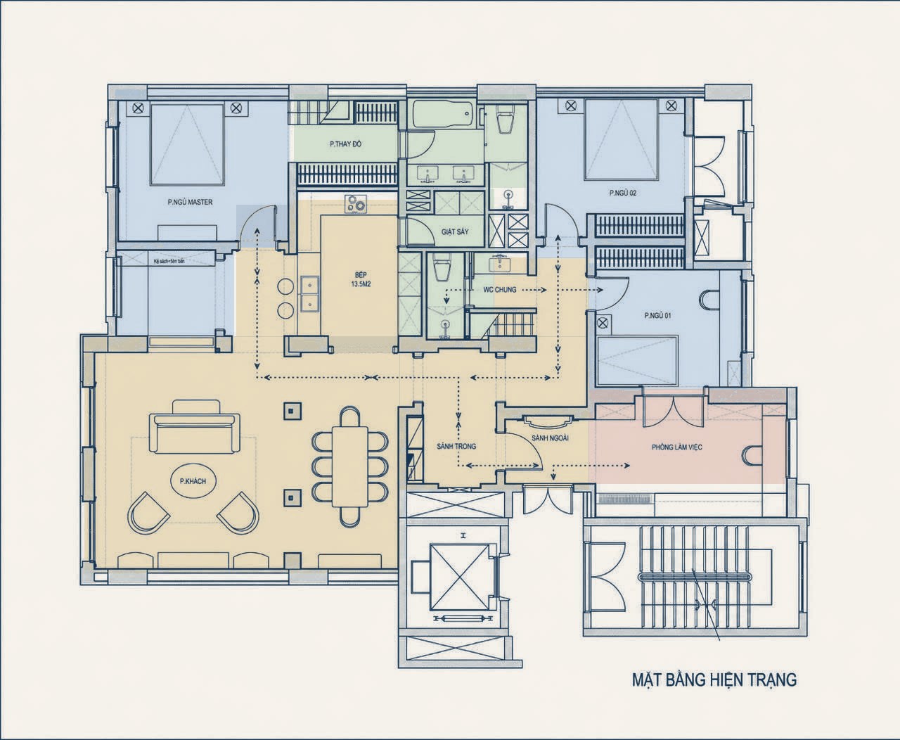 Mặt bằng Hiện trạng Claret House