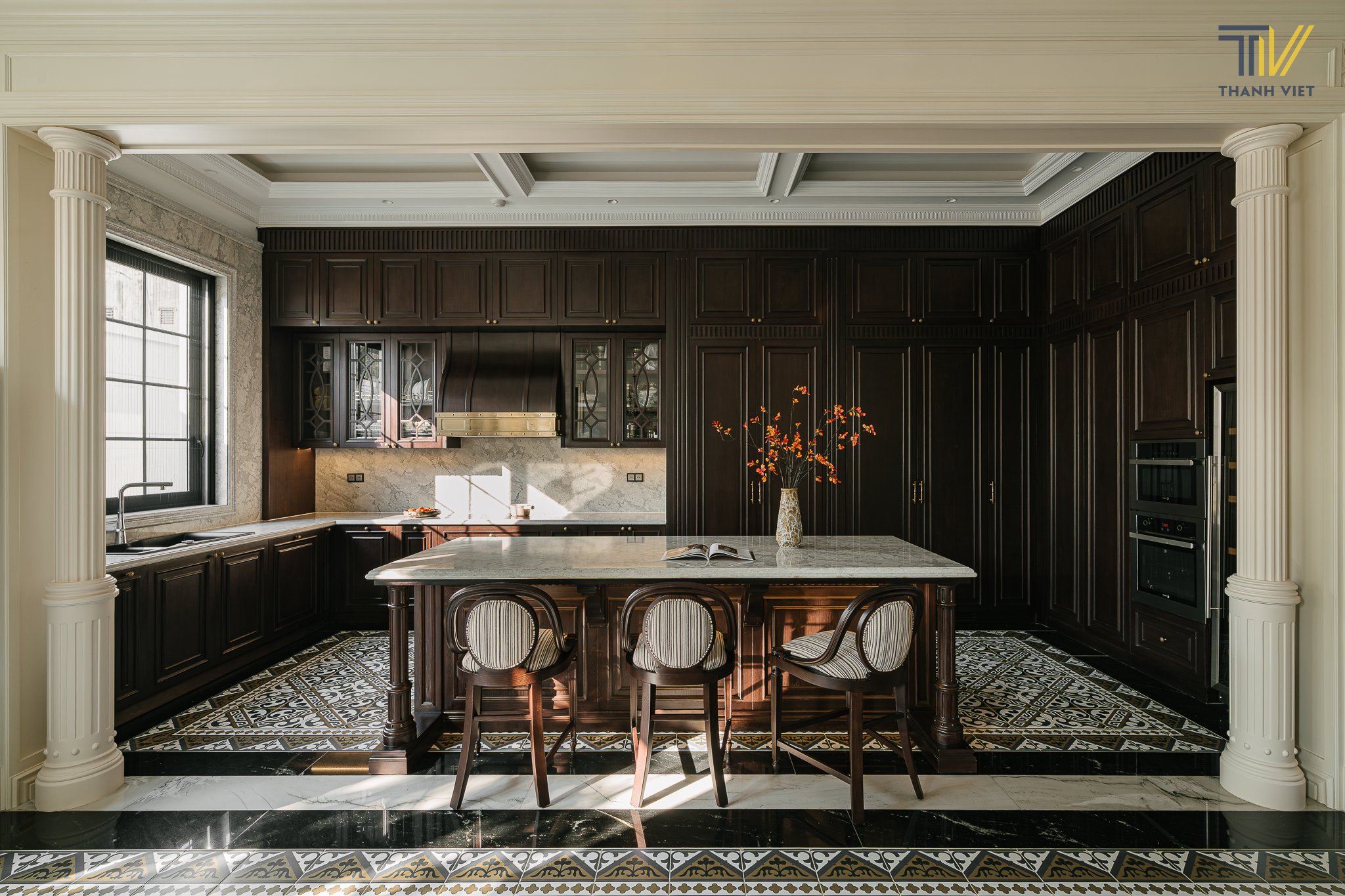 Bếp và phòng ăn Maison Villa