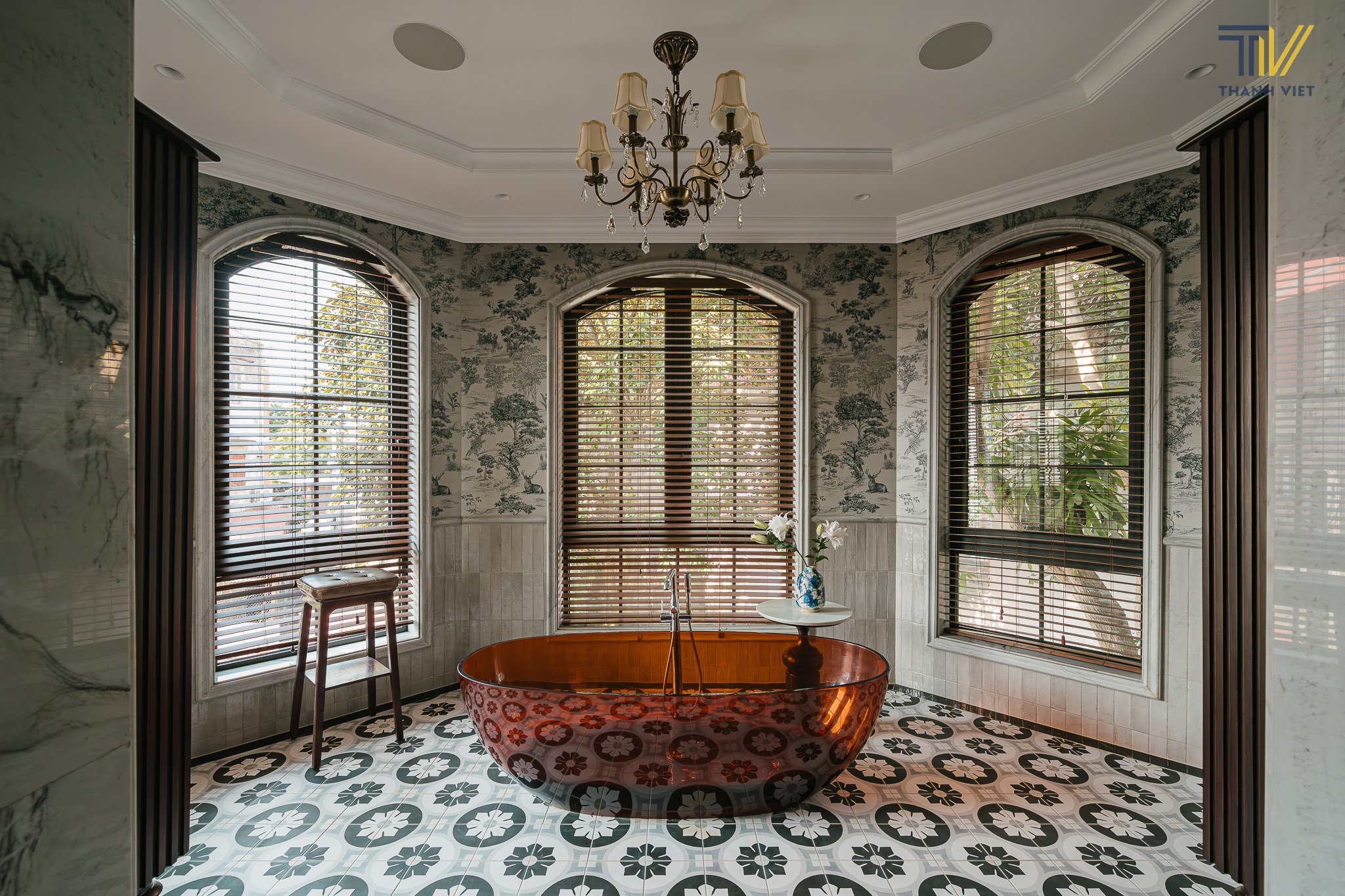 Phòng tắm master Maison Villa